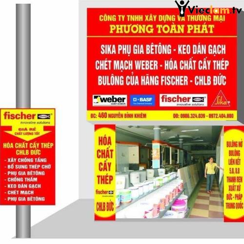 Logo Xay Dung Va Thuong Mai Phuong Toan Phat LTD