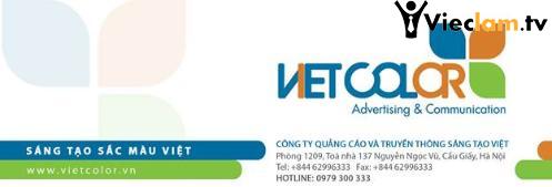 Logo Công ty TNHH Quảng Cáo và Truyền Thông Sáng Tạo Sắc Việt (Vietcolor)