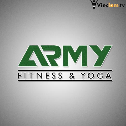 Logo Trung tâm thể dục thể thao cao cấp Army Fitness & Yoga