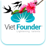 Logo Học viện khởi nghiệp và kinh doanh thực tiễn Vietfounder