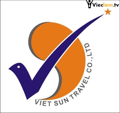 Logo Quang Cao Thuong Mai Va Lu Hanh Quoc Te Mat Troi Viet LTD