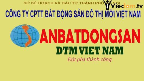 Logo Công ty CPTT Bất Động Sản Đô Thị Mới Việt Nam