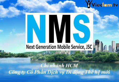 Logo Công ty Cổ phần Dịch vụ Di độngThế hệ Mới (NMS) 
