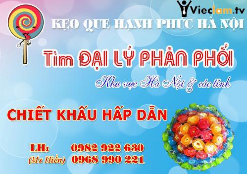 Logo Kẹo que hạnh phúc