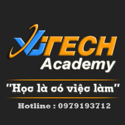 Logo Học viện công nghệ Việt Nhật