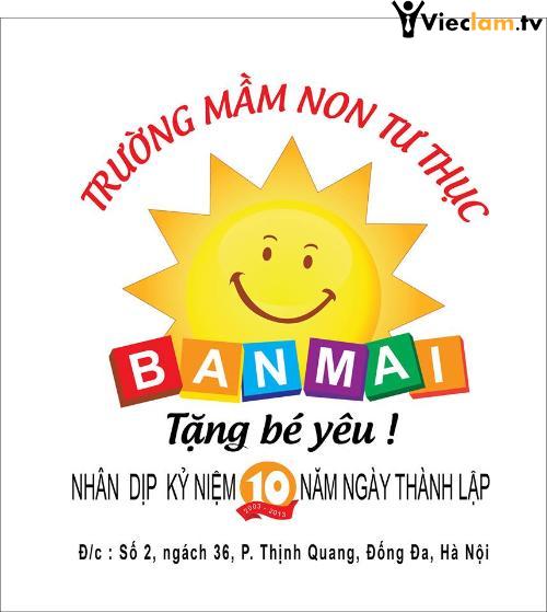 Logo Trường mầm non Ban Mai