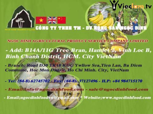 Logo CÔNG TY TNHH XNK NGỌC ĐỈNH