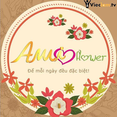 Logo Shop Hoa Tươi Ami (Ami Flower)