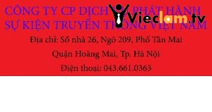 Logo Công ty cổ phần dịch vụ phát hành sự kiện truyền thông Việt Nam