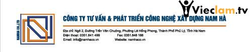 Logo Công ty tư vấn và PTCN xây dựng Nam Hà