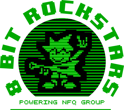 Logo 8 Bit Rockstars