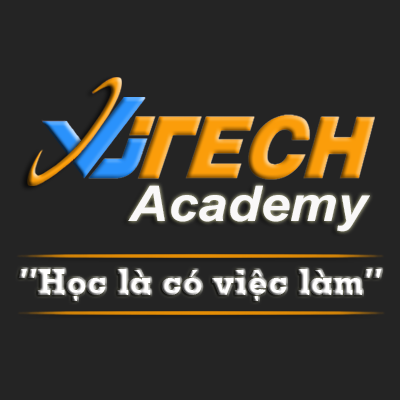 Logo Học viện Công nghệ Việt Nhật- VJTECH