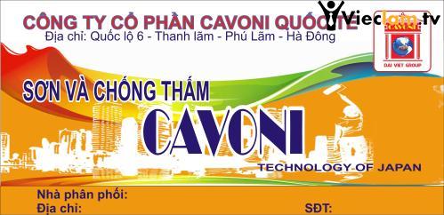 Logo CÔNG TY CỔ PHẦN CAVONI QUỐC TẾ