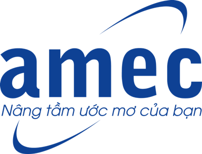 Logo •	Công ty tư vấn du học và đào tạo Âu Mỹ (AMEC)